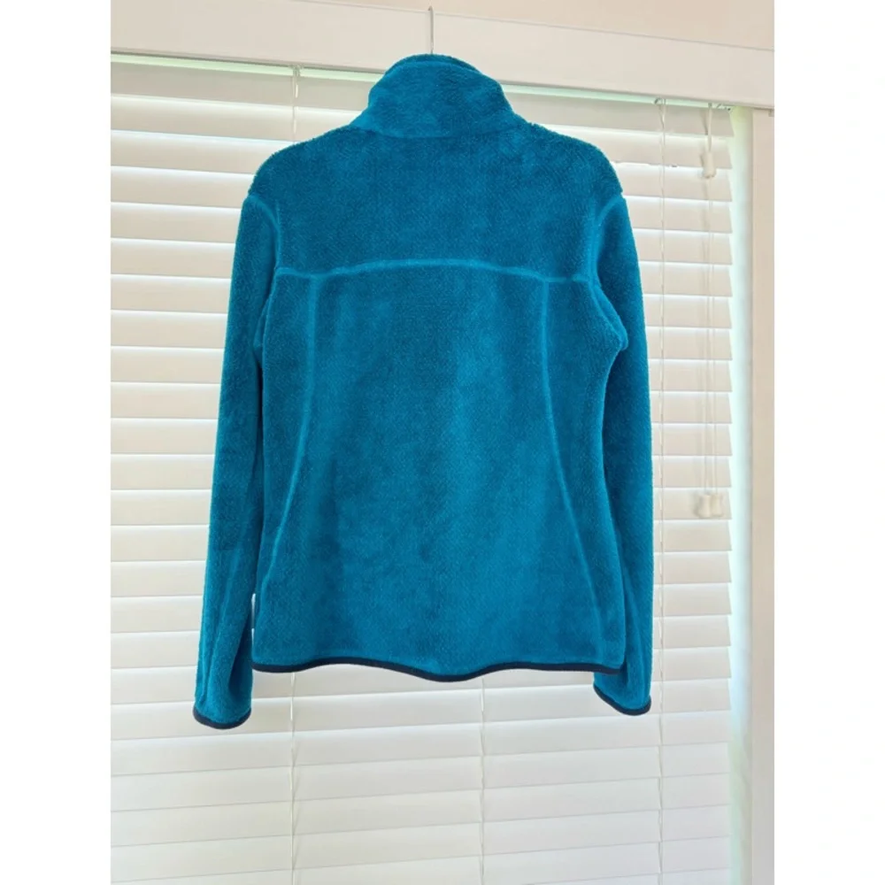 Patagonia Women’s Re-Tool Snap-T Pullover Underwater Blue Crater Blue X-Dye - Picture 2 of 3